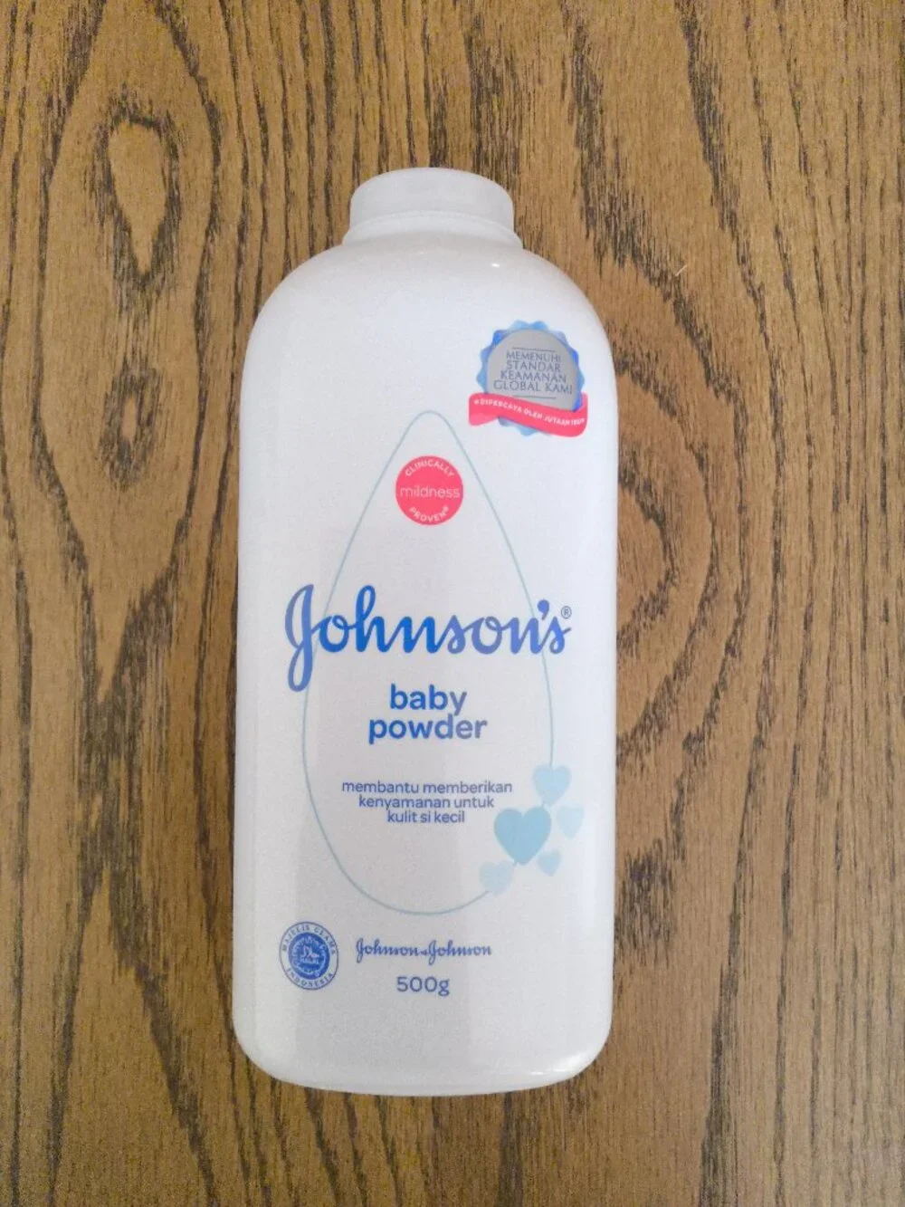 Johnsons & Johnsons Original Formula Talc Baby Powder 500g Sealed. HTF